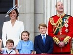 Prince William and Kate Middleton with their kids Princess Charlotte, Prince George and Prince Louis