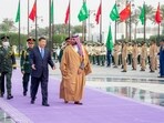 Chinese President Xi Jinping and Saudi Crown Prince Mohammed bin Salman discussed improving relations and supporting talks between Saudi Arabia and Iran during.