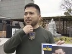 The student was wearing clothes that Ukrainian President Zelensky has been seen in.