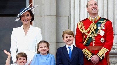 Prince William and Kate Middleton with their kids Princess Charlotte, Prince George and Prince Louis (Reuters)