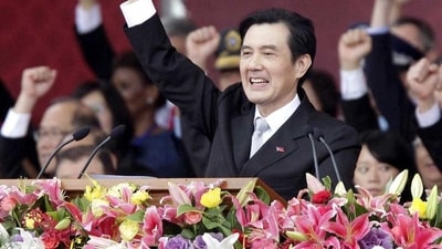 Former Taiwan President Ma Ying-jeou visits China (Twitter) Former Taiwan President Ma Ying-jeou visits China (Twitter)