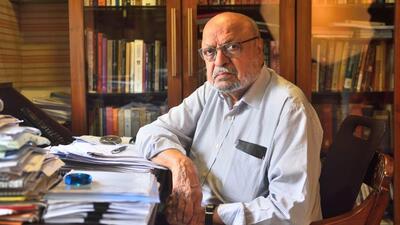 Director, scriptwriter and documentary filmmaker Shyam Benegal at his office in Tardeo, Mumbai, on September 30, 2021 (Satish Bate/HT PHOTO) Director, scriptwriter and documentary filmmaker Shyam Benegal at his office in Tardeo, Mumbai, on September 30, 2021 (Satish Bate/HT PHOTO)