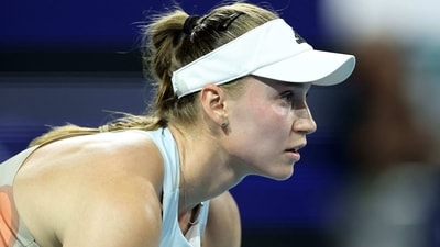 Elena Rybakina of Kazakhstan (Getty Images via AFP) Elena Rybakina of Kazakhstan (Getty Images via AFP)