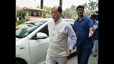 Nagaland chief minister Neiphiu Rio moved the Nagaland Municipal Act 2001 (Repeal Bill 2023), which was passed by voice vote. (ANI) Nagaland chief minister Neiphiu Rio moved the Nagaland Municipal Act 2001 (Repeal Bill 2023), which was passed by voice vote. (ANI)