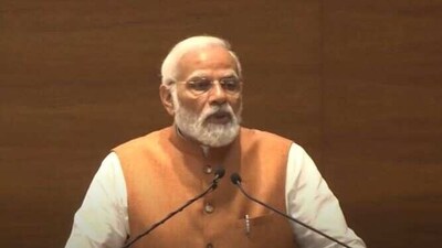 Prime Minister Narendra Modi on Tuesday inaugurated a new wing of the BJP headquarters in Delhi.