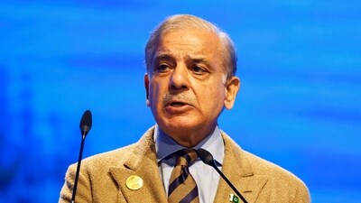 Pakistan's Prime Minister Shehbaz Sharif. (REUTERS)
