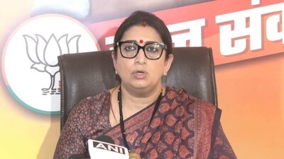 Union minister Smriti Irani said the Gandhi family tried to malign the image of PM Narendra Modi when they were in power