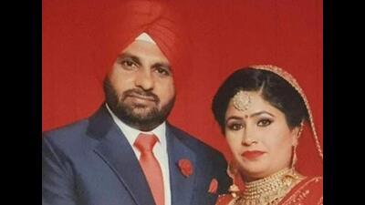 The deceased, Sukhwinder Singh of Jalandhar’s Mehsampur village, had been living in Manila, Philippines, for the last 19 years, while and his wife Kirandeep Kaur had shifted five months ago. (HT Photro)