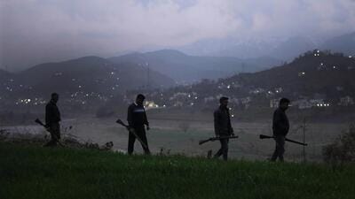 Within days of the terror attack at Dhangri village, CRPF started training village residents on using weapons. (AP) Within days of the terror attack at Dhangri village, CRPF started training village residents on using weapons. (AP)