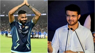 Hardik Pandya; Sourav Ganguly (File) Hardik Pandya; Sourav Ganguly (File)