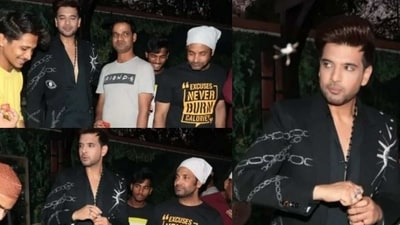 Karan Kundrra on the sets of Tere Ishq Mein Ghayal. (Photo: Yogen Shah) (Yogen Shah) Karan Kundrra on the sets of Tere Ishq Mein Ghayal. (Photo: Yogen Shah) (Yogen Shah)