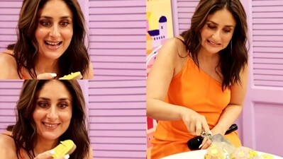 Kareena Kapoor at an event in Mumbai. (Viral Bhayani) (Viral Bhayani) Kareena Kapoor at an event in Mumbai. (Viral Bhayani) (Viral Bhayani)