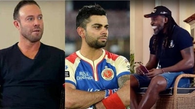 AB de Villiers; Virat Kohli; Chris Gayle AB de Villiers; Virat Kohli; Chris Gayle