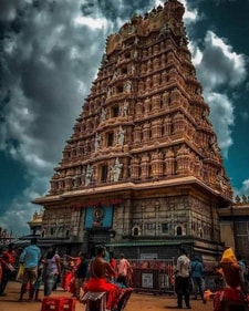 Goddess Chamundi is the slayer of demon Mahishasura. (Vertigo_Warrior/Twitter) Goddess Chamundi is the slayer of demon Mahishasura. (Vertigo_Warrior/Twitter)