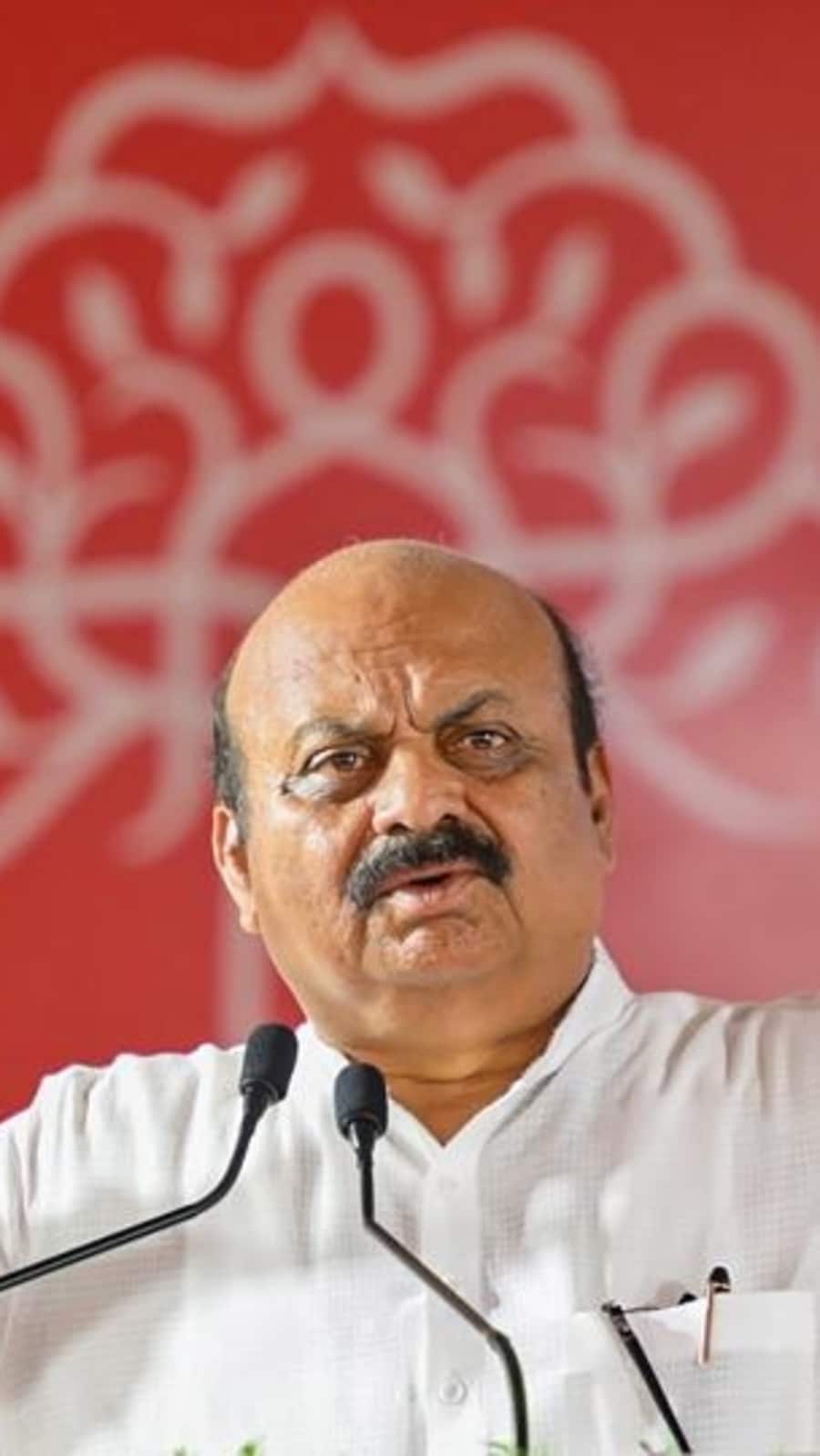Karnataka CM Bommai further alleged that there is a conspiracy by Congress and provocation by local Congress leaders. (PTI) (HT_PRINT)