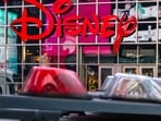 The logo of the Times Square Disney store is seen in Times Square, New York City, US. (File image)