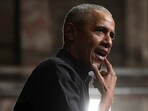 Barack Obama: Former US President Barack Obama is seen. Barack Obama: Former US President Barack Obama is seen.