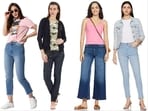 Pepe jeans for women have flattering fits. 