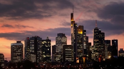 Germany Immigration: The skyline with its office buildings and the banking district are photographed during sunset in Frankfurt, Germany, (Reuters) Germany Immigration: The skyline with its office buildings and the banking district are photographed during sunset in Frankfurt, Germany, (Reuters)