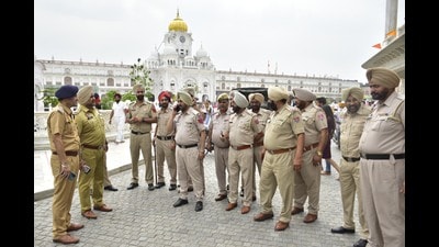 According to an official order, Punjab Police Services (PPS) officer Swarandeep Singh, who was the SSP Jalandhar (Rural), has been posted as deputy commissioner of police (investigation) in Amritsar. (HT Photo) According to an official order, Punjab Police Services (PPS) officer Swarandeep Singh, who was the SSP Jalandhar (Rural), has been posted as deputy commissioner of police (investigation) in Amritsar. (HT Photo)