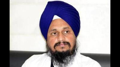Akal Takht action jathedar Giani Harpreet Singh‘s tweet which contained a poster for the March 27 gathering was withheld on Tuesday night. (HT File) Akal Takht action jathedar Giani Harpreet Singh‘s tweet which contained a poster for the March 27 gathering was withheld on Tuesday night. (HT File)