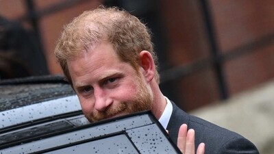 Prince Harry Trial: Prince Harry, Duke of Sussex gets in the car as he leaves the Royal Courts of Justice, Britain's High Court, in central London. (AFP) Prince Harry Trial: Prince Harry, Duke of Sussex gets in the car as he leaves the Royal Courts of Justice, Britain's High Court, in central London. (AFP)