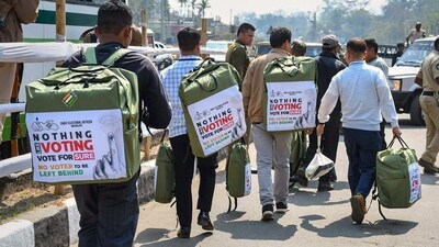 Karnataka assembly election dates announced. (PTI) Karnataka assembly election dates announced. (PTI)