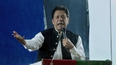 Former Pakistan Prime Minister Imran Khan. (AP) Former Pakistan Prime Minister Imran Khan. (AP)