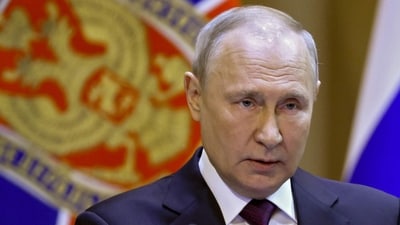 Vladimir Putin On Western Sanctions: Russian President Vladimir Putin is seen. (AP)
