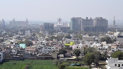 Sonepat, an NCR town about 55km from Connaught Place, once known for the Atlas Cycle factory, the dhabas in Murthal, and its high-performance government sports centres, has seen a rapid socioeconomic transformation in the past decade. (Sanjeev Verma/ HT Photo) Sonepat, an NCR town about 55km from Connaught Place, once known for the Atlas Cycle factory, the dhabas in Murthal, and its high-performance government sports centres, has seen a rapid socioeconomic transformation in the past decade. (Sanjeev Verma/ HT Photo)