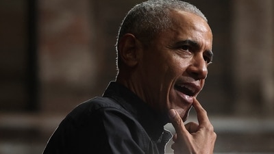 Barack Obama: Former US President Barack Obama is seen. (AFP) Barack Obama: Former US President Barack Obama is seen. (AFP)