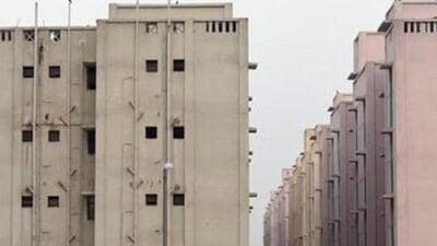 While no new project has been announced in the budget, the focus this year is going to be on completing ongoing housing projects, said a senior DDA official. (HT Archive) While no new project has been announced in the budget, the focus this year is going to be on completing ongoing housing projects, said a senior DDA official. (HT Archive)