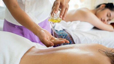 Abhyangam: Abhyangam, an Ayurvedic body massage, helps in relieving muscle tension, thereby relaxing the muscles & improving the blood circulation. Warm Mustard or Sesame oil and get a full body massage done. (Unsplash) Abhyangam: Abhyangam, an Ayurvedic body massage, helps in relieving muscle tension, thereby relaxing the muscles & improving the blood circulation. Warm Mustard or Sesame oil and get a full body massage done. (Unsplash)