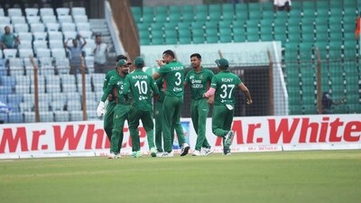 Bangladesh players in action (Twitter) Bangladesh players in action (Twitter)