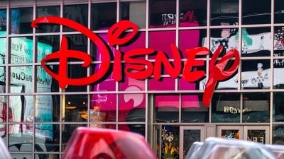 The logo of the Times Square Disney store is seen in Times Square, New York City, US. (File image) (REUTERS)