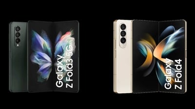 Samsung Galaxy Z Fold 4 and Fold 3 are two amazing options to consider buying. Samsung Galaxy Z Fold 4 and Fold 3 are two amazing options to consider buying.