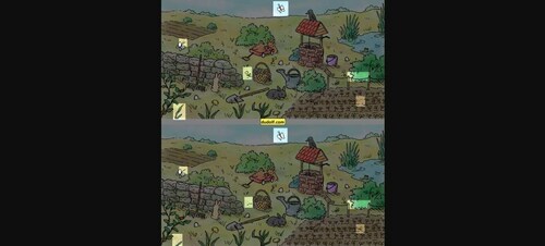 The image shows the solutions to the spot the different puzzle post shared on Twitter. (thedudolf.blogspot)