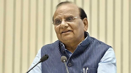 Delhi LG VK Saxena (HT Photo)