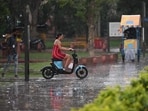 Sudden downpour in Delhi Sudden downpour in Delhi