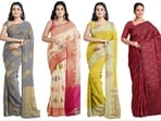 Pothys' women ethnic wear has an amazing collection. 