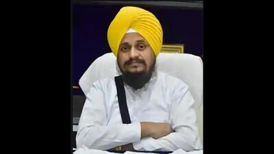 Akal Takht acting jathedar Giani Harpreet Singh