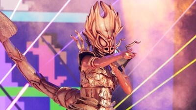 Christine Quinn, the Selling Sunset alum as Scorpio in The Masked Singer, Christine Quinn, the Selling Sunset alum as Scorpio in The Masked Singer,