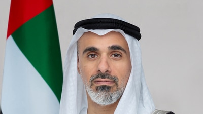 Official photograph of HH Sheikh Khaled bin Mohamed bin Zayed Al Nahyan, Crown Prince of Abu Dhabi. (Reuters)