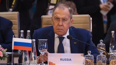 Russian Foreign Minister Sergei Lavrov. (Reuters)