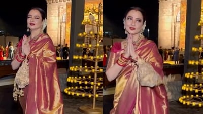 Veteran actor Rekha was one of many Indian celebrities that attended the exclusive Christian Dior fashion show in Mumbai on Thursday. Veteran actor Rekha was one of many Indian celebrities that attended the exclusive Christian Dior fashion show in Mumbai on Thursday.