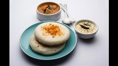 Shutterstock (A delicacy in Karnataka, thatte idlis — flattened, disc-shaped and steamed in plates — are often enjoyed smeared in podi (gun powder))