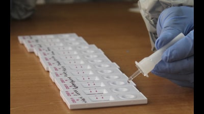 With Covid-19 cases on the rise, Pune district has reported a higher test positivity rate than the state average, according to health officials (HT FILE PHOTO) With Covid-19 cases on the rise, Pune district has reported a higher test positivity rate than the state average, according to health officials (HT FILE PHOTO)