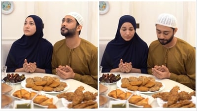 Gauahar Khan has shared another funny video about Ramadan. Gauahar Khan has shared another funny video about Ramadan.