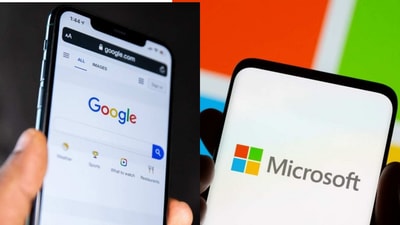 Google and Microsoft- the two tech giants have long standing rivalry.