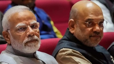 Prime Minister Narendra Modi and Union home minister Amit Shah. (File) Prime Minister Narendra Modi and Union home minister Amit Shah. (File)
